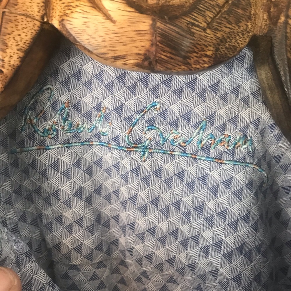 Robert Graham embroider shirt - Picture 3 of 8